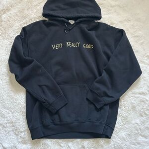 Kurtis Conner “VRG” Black Hoodie with Gold Text